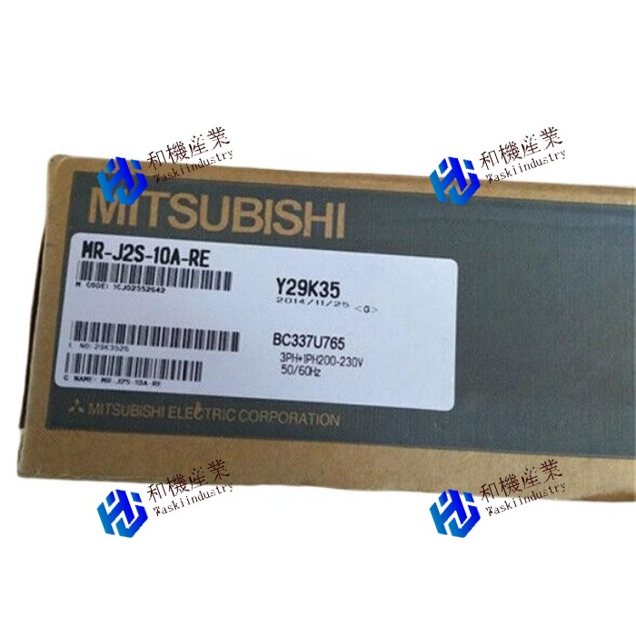 【新品★貨物輸送無料】MITSUBISHI/三菱  MR-J2S-10A-RE  MRJ2S10ARE サーボ運転【６ヶ月引き受ける】
