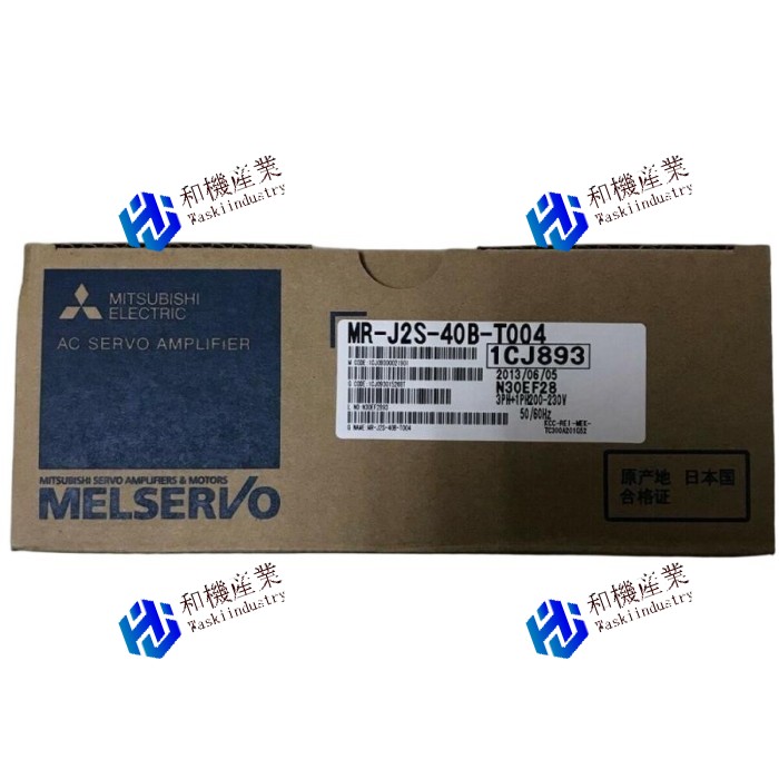 【新品★貨物輸送無料】MITSUBISHI/三菱 MR-J2S-40B-T004 サーボ運転【６ヶ月引き受ける】
