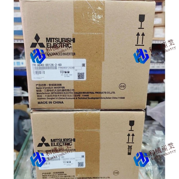 【新品★送料無料】MITSUBISHI FR-F840-00126-2-60 【６ヶ月保証】｜和機産業