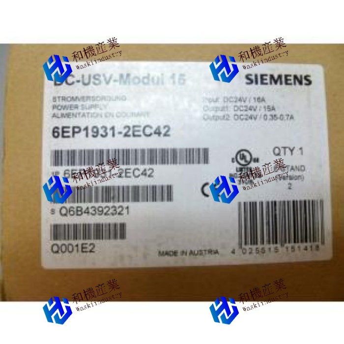 【新品★貨物輸送無料】Siemens 6EP1931-2EC42 6EP19312EC42◆6ヶ月引き受ける