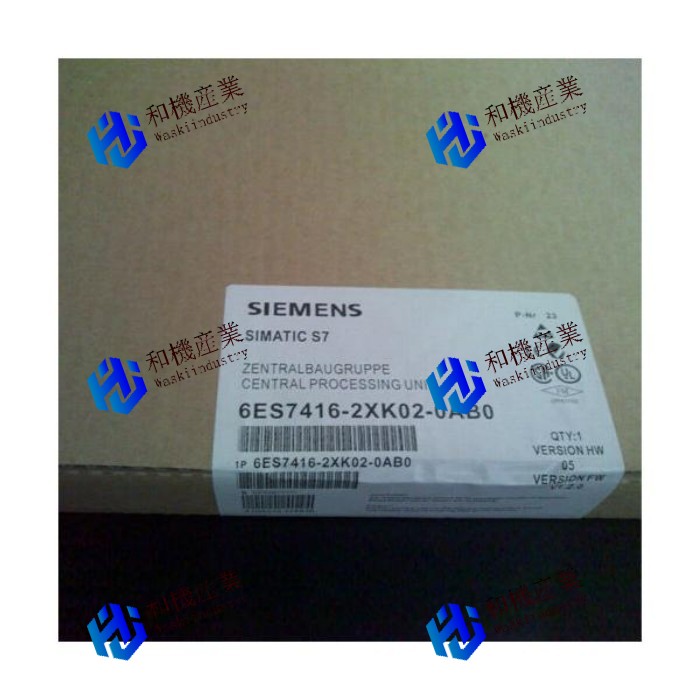 【新品★送料無料】Siemens シーメンス 6ES7416-2XK02-0AB0 6ES7 416-2XK02-0AB0 SIMATIC S7-400 CPU416-2プロセッサ【６ヶ月保証】｜和機産業