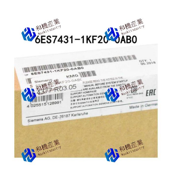 【新品★送料無料】Siemens 6ES7431-1KF20-0AB0 6ES7 431-1KF20-0AB0【６ヶ月保証】