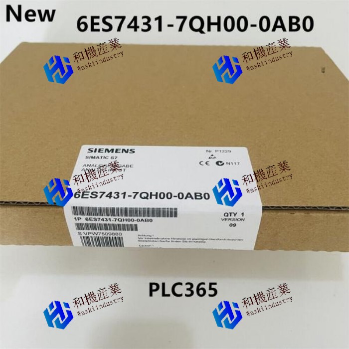 【新品★送料無料】 Siemens S7400 6ES7431-7QH00-0AB0 6ES7 431-7QH00-0AB0モジュール付きモジュール【６ヶ月保証】｜和機産業
