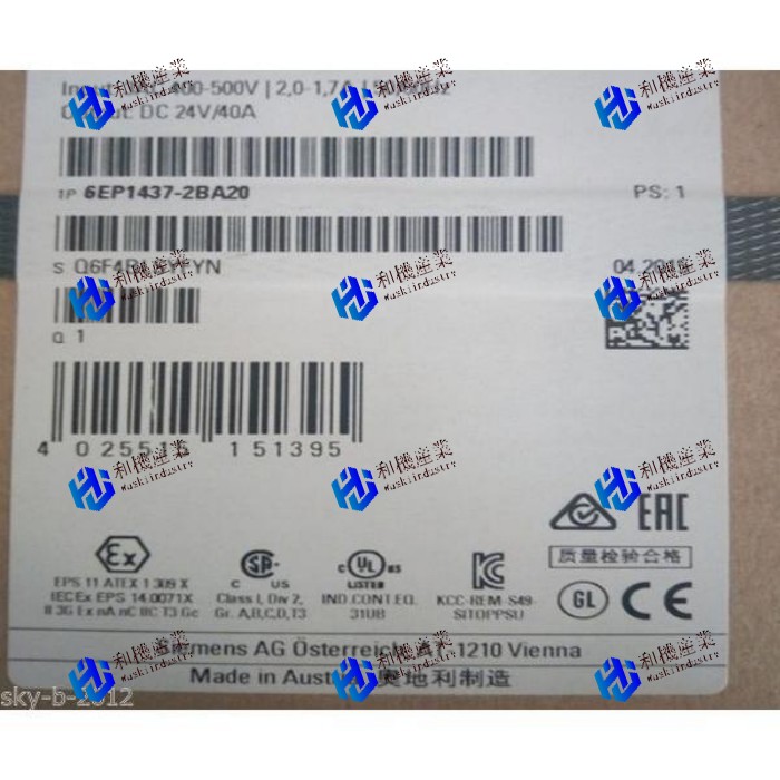 【新品★送料無料】6EP1437-2BA20 Siemens 6EP1 437-2BA20 シーメンス 【6ヶ月保証】