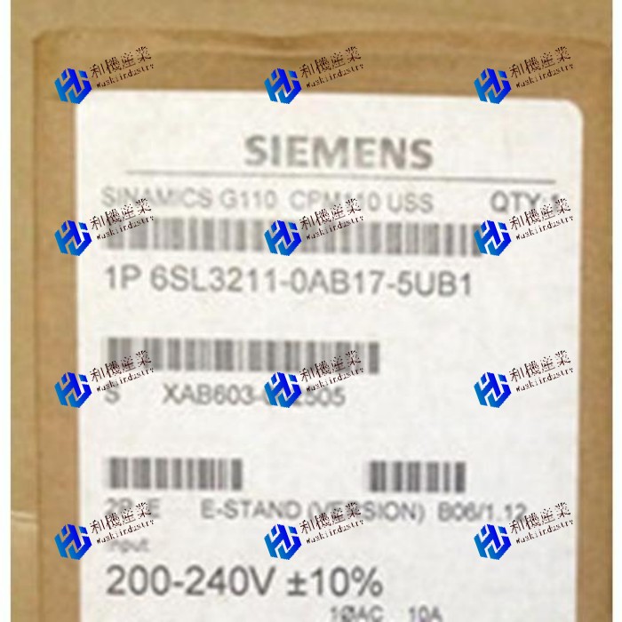 【新品★送料無料】シーメンス Siemens 6SL3211-0AB17-5UB1 【6ヶ月保証】