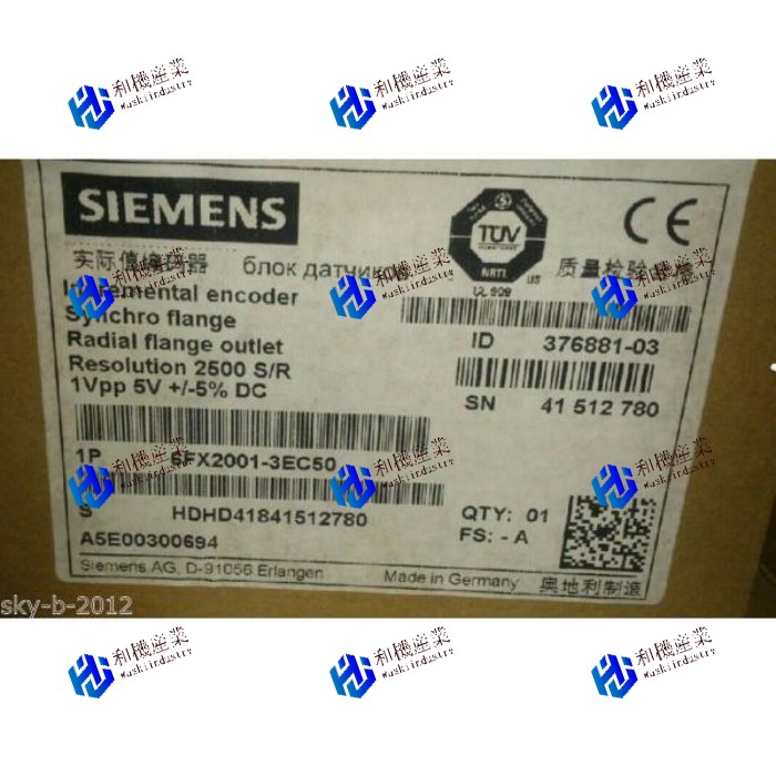 【新品★送料無料】シーメンス Siemens encoder 6FX2001-3EC50 【6ヶ月保証】｜和機産業