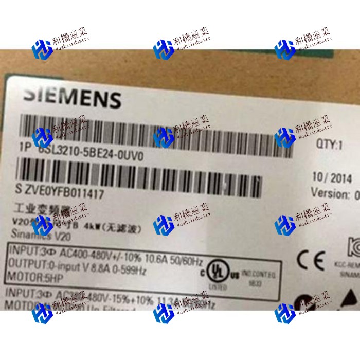 【新品★貨物輸送無料】6SL3210-5BE24-0UV0 Siemens 6SL3 210-5BE24-0UV0 ジーメンス ★【６ヶ月引き受ける】