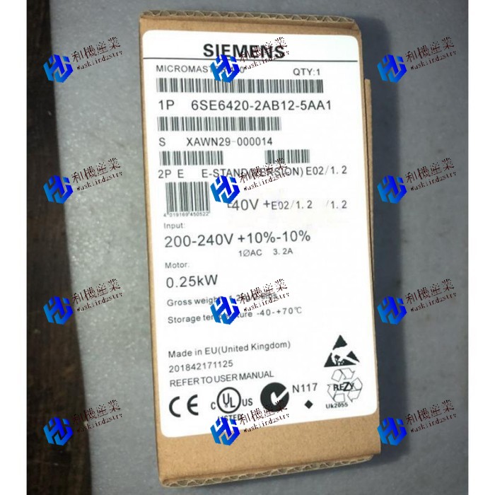【新品★送料無料】SIEMENS シーメンス インバータ 6SE6420-2AB12-5AA1 MM420 240V 0.25KW ★【６ヶ月保証】｜和機産業 70,785円
