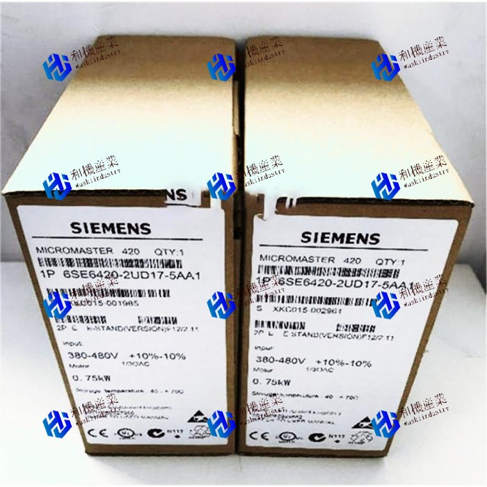 【新品★送料無料】SIEMENS シーメンス インバータ 6SE6420-2UD17-5AA1 MM420 480V 0.75KW ★【６ヶ月保証】｜和機産業