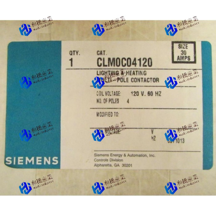 【新品★貨物輸送無料】Siemens CLM0C04120 Contactor 【６ヶ月引き受ける】