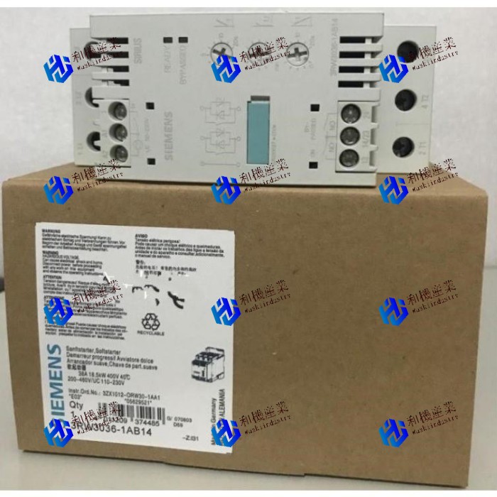 【新品★貨物輸送無料】Siemens 3RW3036-1AB14 ジーメンス 3RW30361AB14 ★【６ヶ月引き受ける】
