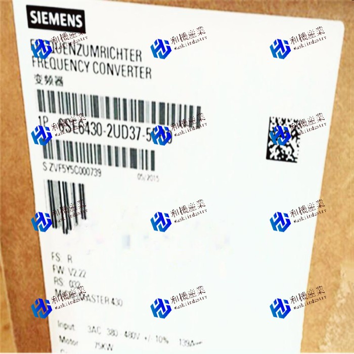 【新品★送料無料】SIEMENS シーメンス インバータ 6SE6430-2UD37-5FB0 MM430 480V 75KW ★【６ヶ月保証】