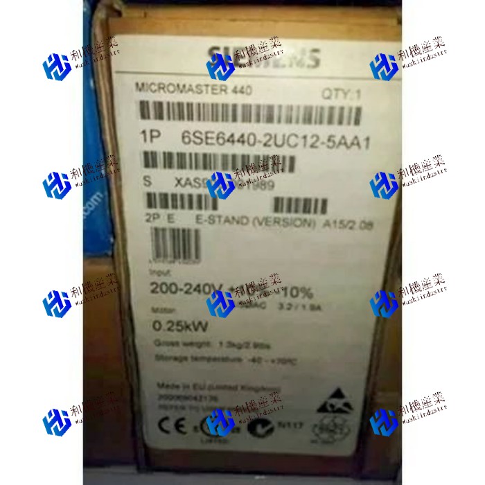 【新品★送料無料】シーメンス Siemens 6SE6440-2UC12-5AA1【６ヶ月保証】