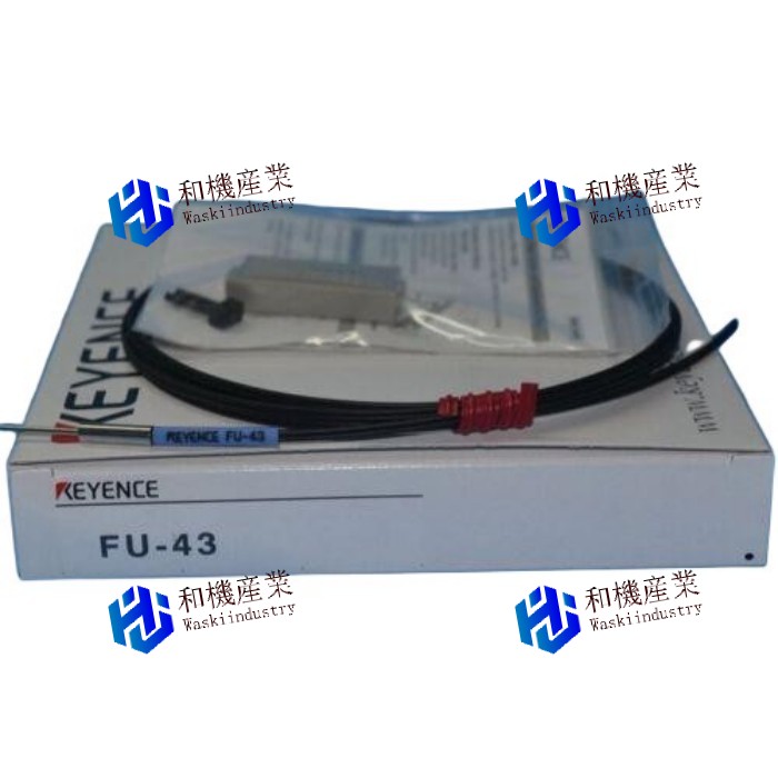 【新品★貨物輸送無料】  キーエンス FU-43 グラスファイバー 検出器 【６ヶ月引き受ける】