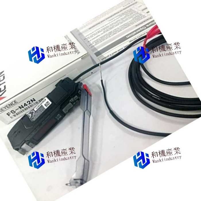 【新品★送料無料】 キーエンス ファイバーセンサ アンプ FS-N42N 【6ヶ月保証】|和機産業
