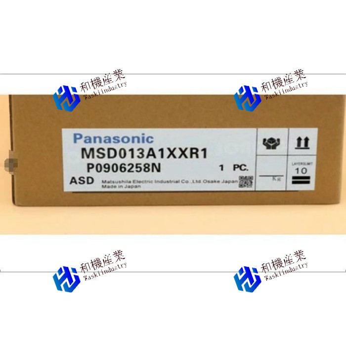 【新品★貨物輸送無料】Panasonic MSD013A1XXR1新役立つこと Servo 【６ヶ月引き受ける】