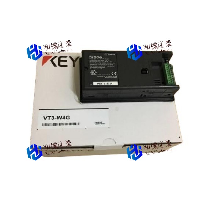 【新品★貨物輸送無料】 キーエンス KEYENCE VT3-W4G 4型 RS-232C印字機 タッチパネル ◆6ヶ月引き受ける