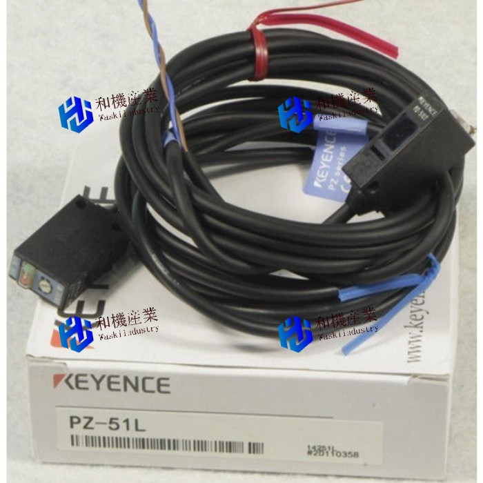 【新品★貨物輸送無料】KEYENCE PZ-51L( PZ-51LR + PZ-51LT ) Photoelectric Sensor キーエンス 【６ヶ月引き受ける】