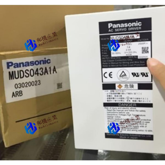 【新品★送料無料】PANASONIC/ MUDS043A1A パナソニック サーボモーター 【6ヶ月保証】｜和機産業