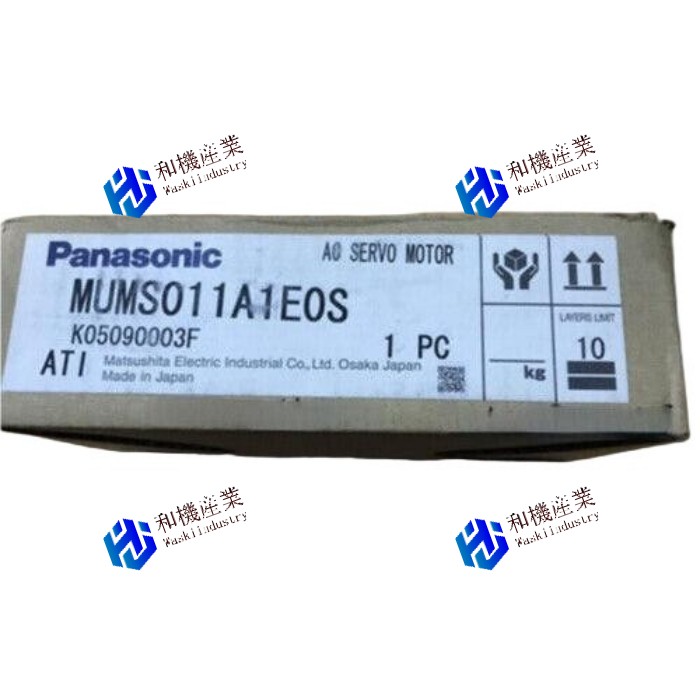 【新品★貨物輸送無料】PANASONIC/ MUMS011A1E0S パナソニック サーボ原動機 【6ヶ月引き受ける】