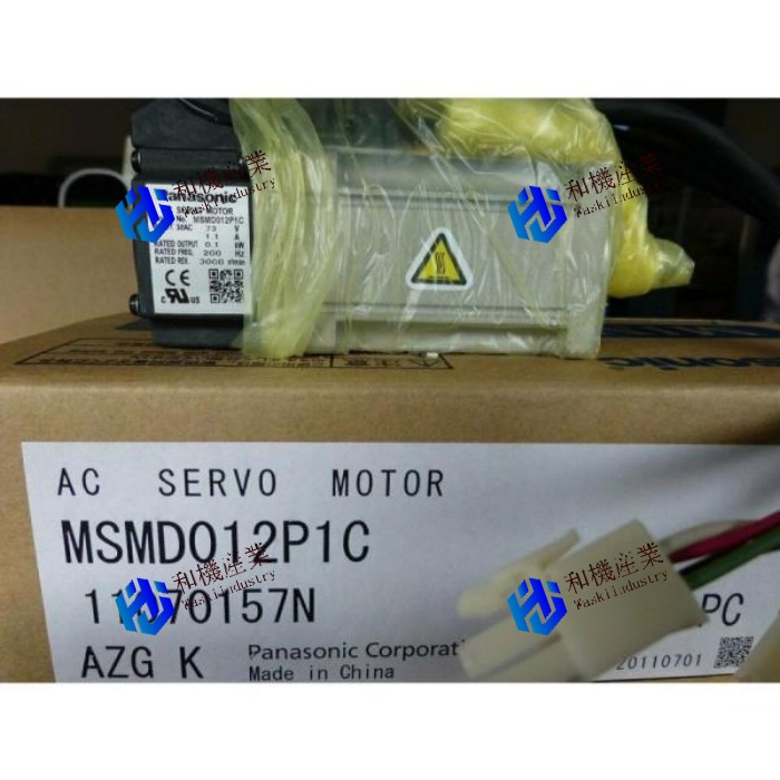 【新品★送料無料】PANASONIC/パナソニック サーボモーターMSMD012P1C 【6ヶ月保証】