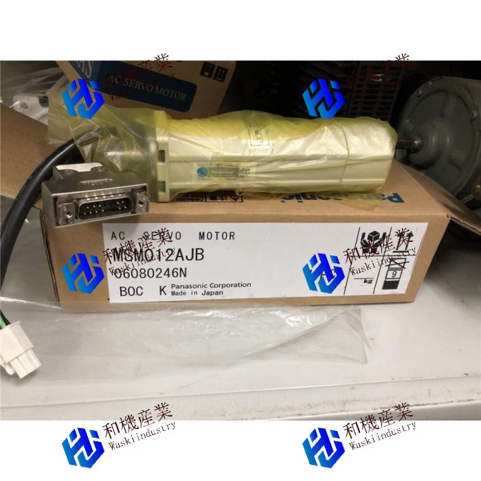 【新品★貨物輸送無料】100％目あたらしい未当て嵌めるサーボ原動機MSM012AJB インチ Box（Express） 【６ヶ月引き受ける】
