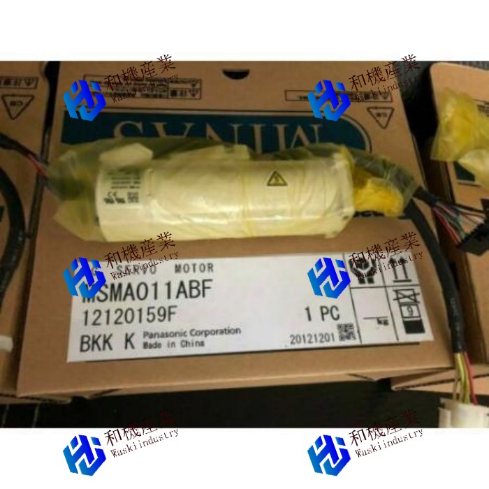 【新品★貨物輸送無料】Panasonic MSMA011ABFパナソニック サーボ原動機 【６ヶ月引き受ける】