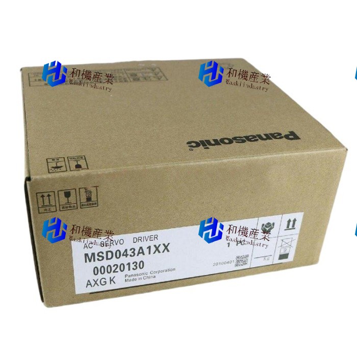 【新品★送料無料】Panasonic MSD043A1XX パナソニック サーボドライバー 【6ヶ月保証】|和機産業