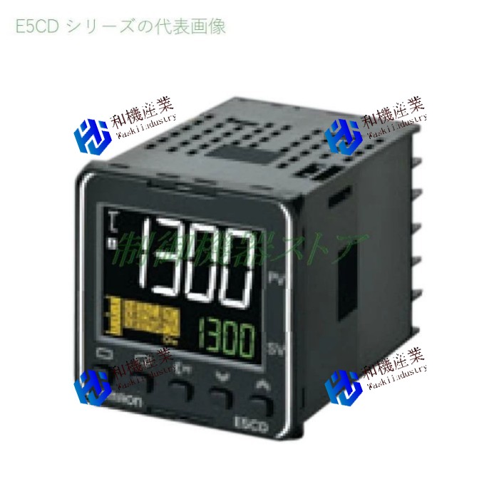 【新品★送料無料】 リレー出力 補助出力:2点 オプション:なし AC/DC24v電源 フルマルチ入力 E5CD-RX2D6M-000 温度調節器 【6ヶ月保証】|和機産業