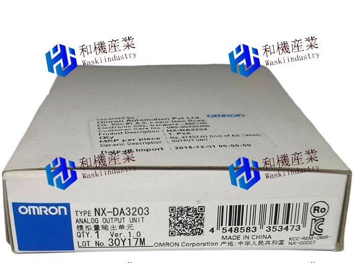 【新品★貨物輸送無料】  OMRON オムロン NX-DA3203 プログラマブル制御装置 PLC NXつづき物 アナログI/O単一のもの【６ヶ月引き受ける】