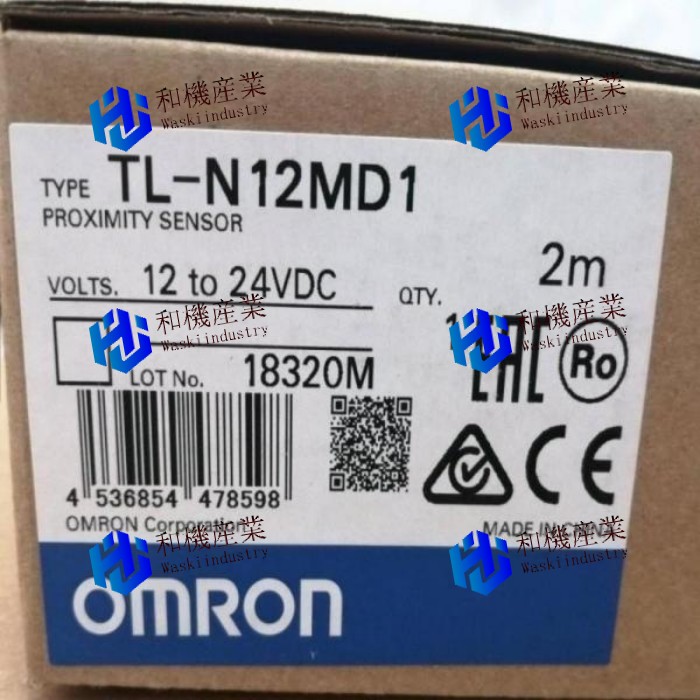 【新品★送料無料】OMRON オムロン TL-N12MD1 2M 角柱型標準タイプ近接センサ 【６ヶ月保証】