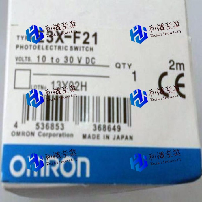 【新品★貨物輸送無料】OMRON E3X-F21 【６ヶ月引き受ける】