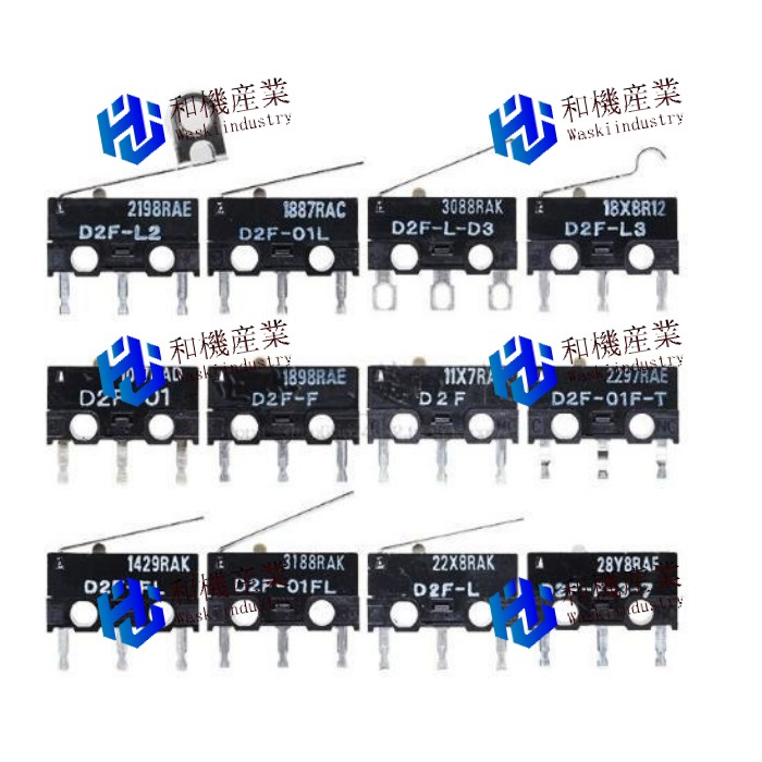 【新品★送料無料】OMRON 10個入りセット オムロン マイクロスイッチ D2F-01FL3 【６ヶ月保証】