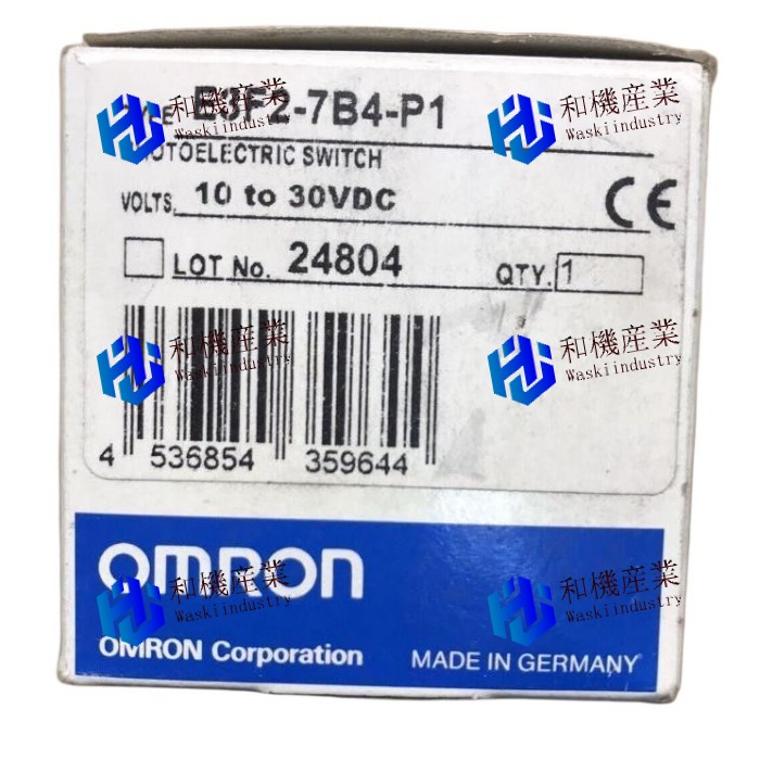 【新品★貨物輸送無料】OMRON E3F2-7B4-P1 Optoelectronic Switch 【６ヶ月引き受ける】