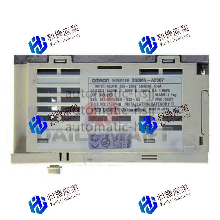 【新品★貨物輸送無料】オムロン はたご屋取り替えっこ 3G3MV-A2007 0.75KW 220V PLC モデュール 【６ヶ月引き受ける】