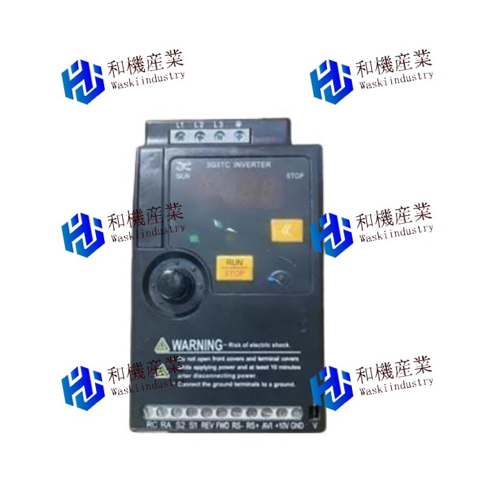 【新品★送料無料】オムロン インバータ 3G3TC-AB004 0.4KW 220V 【６ヶ月保証】｜和機産業