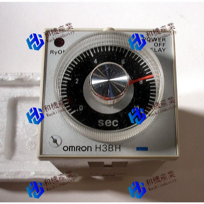 【新品★送料無料】OMRON H3BH-8 TIMER 100/110/120VAC H3BH8オムロン 【６ヶ月保証】｜和機産業