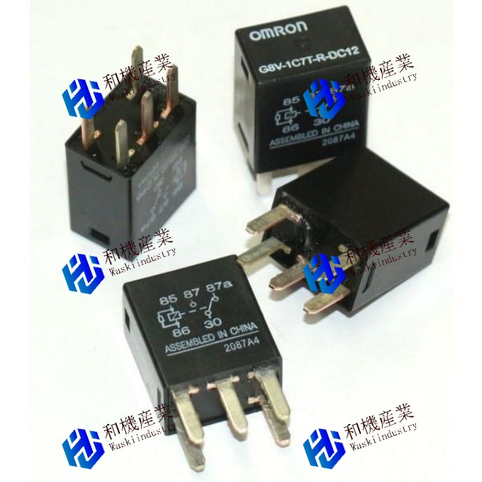 【新品★送料無料】OMRON (10個) G8V-1C7T-R-DC12 SPDT 12v High Current Micro Automotive Relay オムロン 【６ヶ月保証】