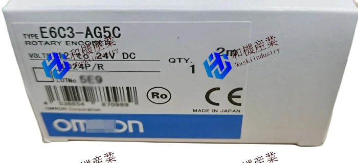 【新品★送料無料】 OMRON/オムロンE6C3-AG5C ロータリエンコーダ 【６ヶ月保証】｜和機産業