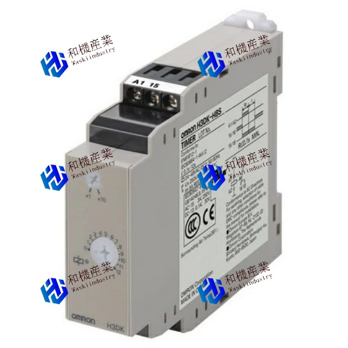 オムロン H3DK-HBS AC/DC24-48 電源オフディレータイマ 出力 リレー1c 瞬時動作/限時復帰 設定時間範囲 0.1~12s (2レンジ) 端子台
