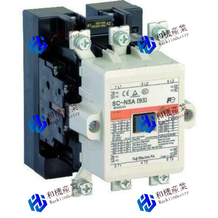 【新品★送料無料】Fuji 電機 SC-N5A 標準形 電磁接触器 主回路200V ケースカバーなし 補助接点2a2b 【6ヶ月保証】