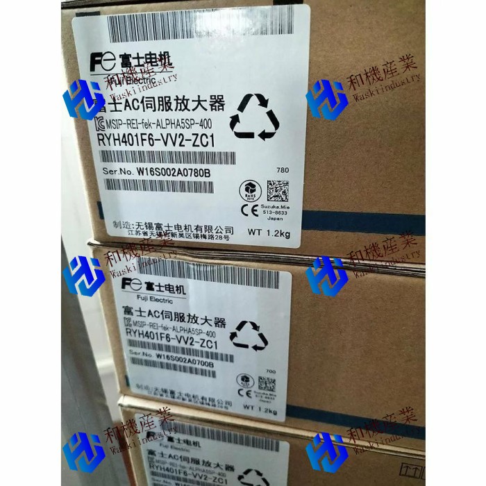 【新品★送料無料】Fuji RYH401F6-VV2-ZC1 サーボドライブ 【6ヶ月保証】|和機産業