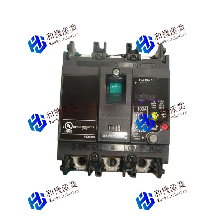 【新品★貨物輸送無料】Fuji New Electric EG103C 3P 100A 100/200/500MA 【６ヶ月引き受ける】