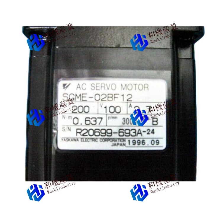 【新品★送料無料】YASKAWA ACサーボモーターSGME-02BF12 NEW 【6ヶ月保証】|和機産業
