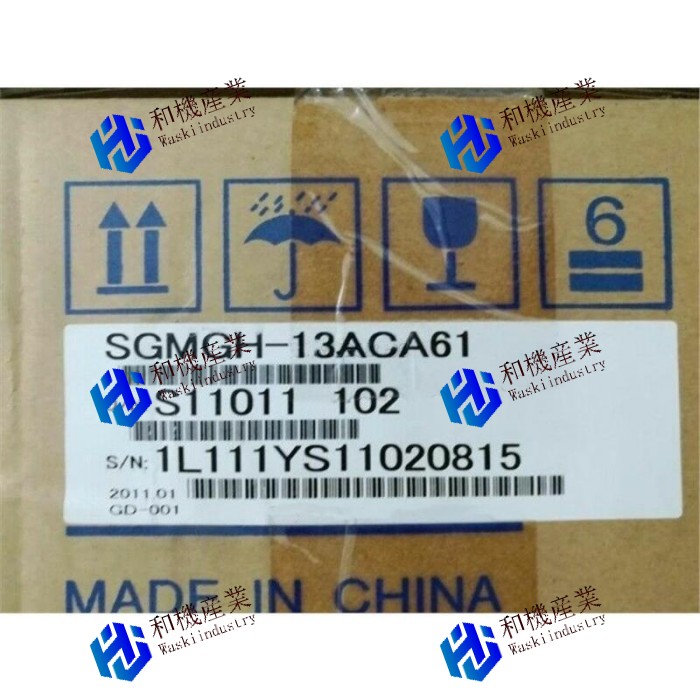 【新品★貨物輸送無料】YASKAWA SGMGH-13ACA61 サーボ原動機 【６ヶ月引き受ける】