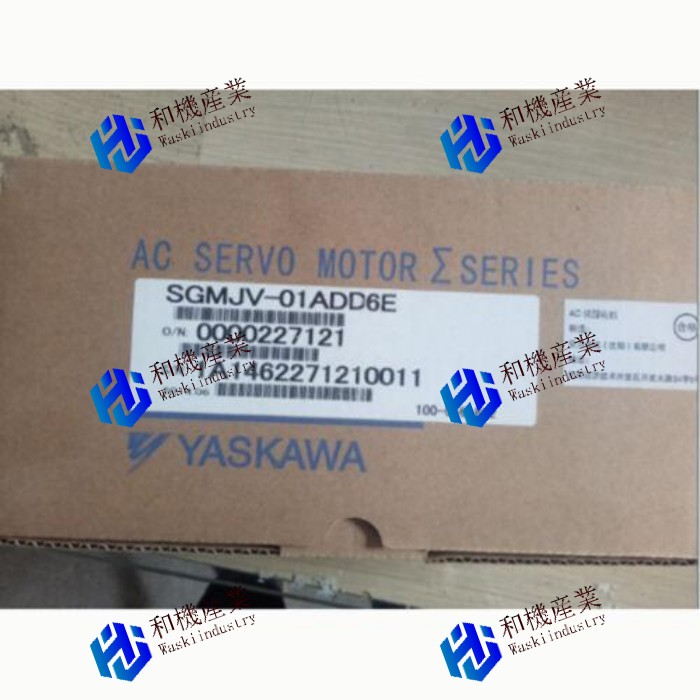 【新品★貨物輸送無料】YASKAWA サーボ原動機SGMJV-01ADD6E 【６ヶ月引き受ける】