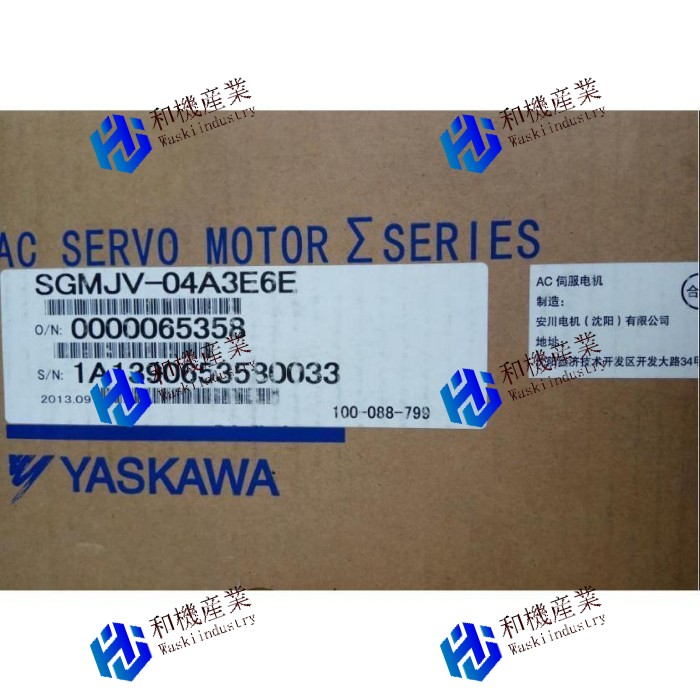 【新品★貨物輸送無料】YASKAWA SGMJV-04A3E6E サーボ原動機 【６ヶ月引き受ける】