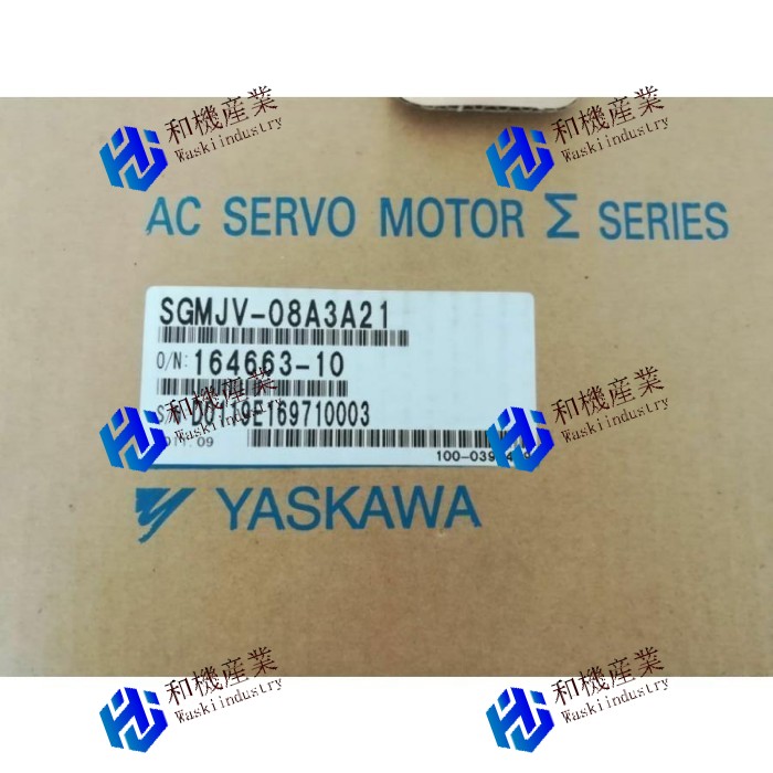 【新品★送料無料】YASKAWA SGMJV-08A3A21 ACサーボモータ 【６ヶ月保証】