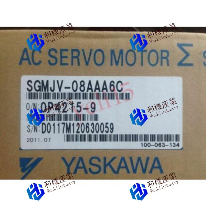 【新品★貨物輸送無料】YASKAWA SGMJV-08AAA6C AC SERVO MOTOR 【６ヶ月引き受ける】