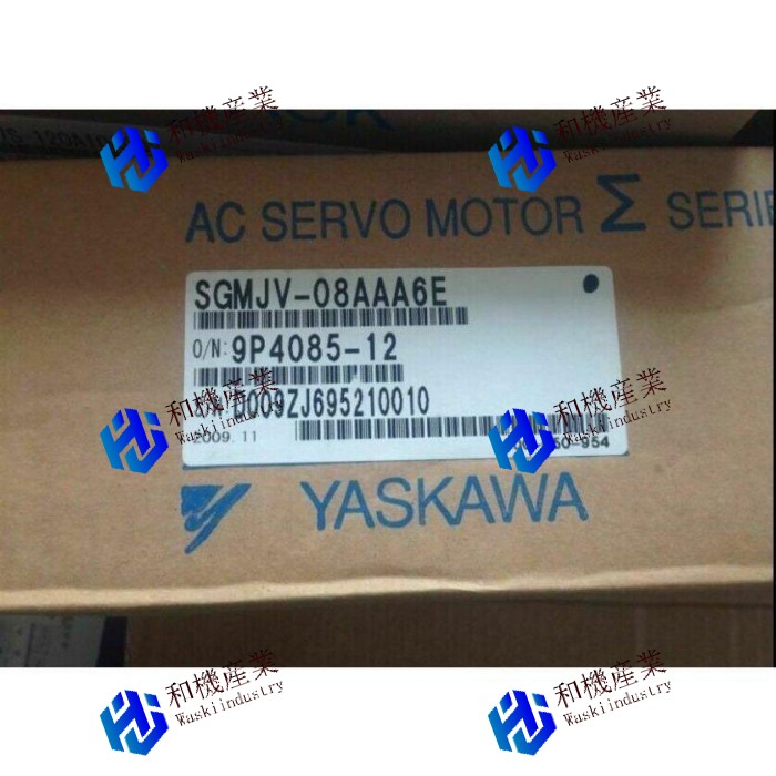 【新品★貨物輸送無料】YASKAWA サーボ原動機 SGMJV-08AAA6E 【６ヶ月引き受ける】
